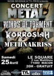 Concert metal Winds Of Torment à Mâcon